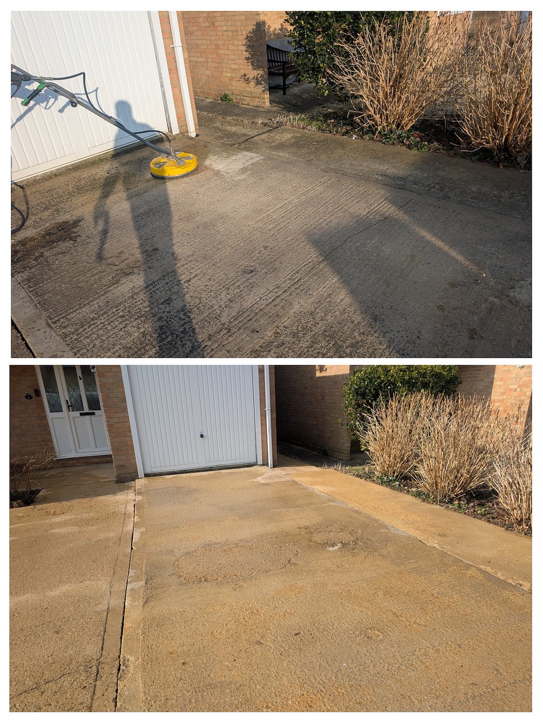 Pressure Washing Transformation in Bicester