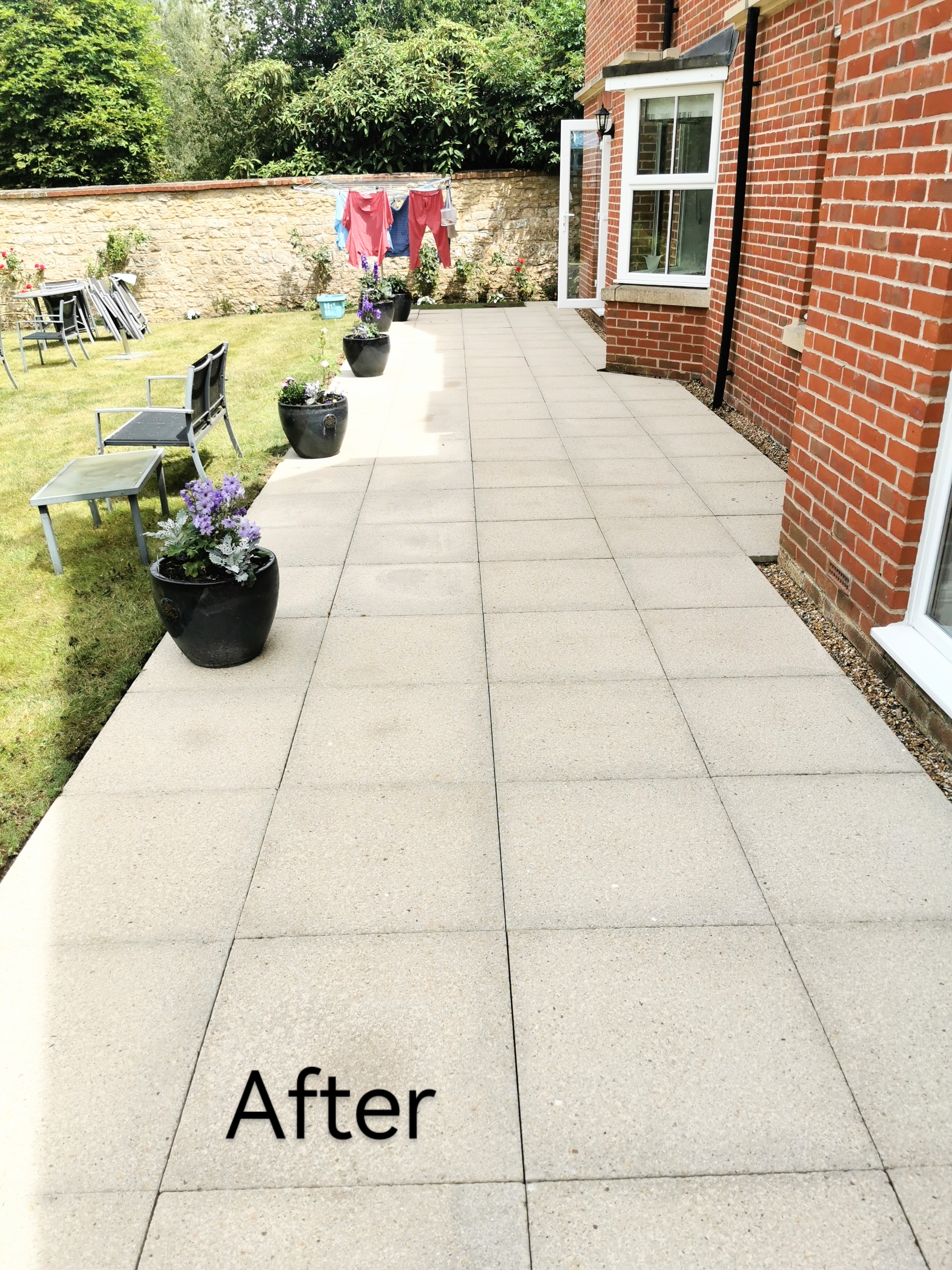 Pressure Washing Patio Cleaning in Thame, Oxford