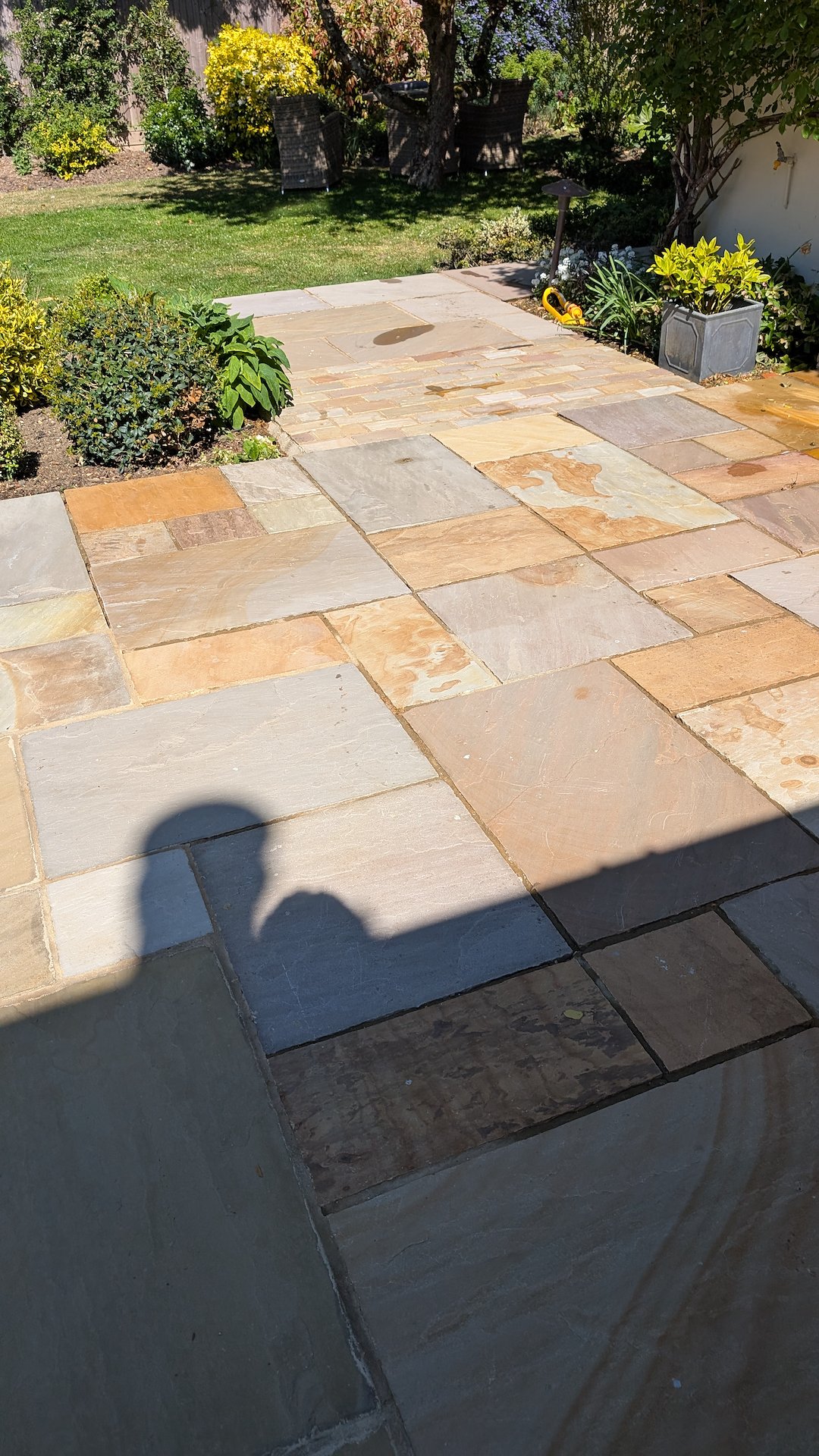 Sandstone Patio Restoration in Marlow: Bringing a Beautiful Patio Back to Life